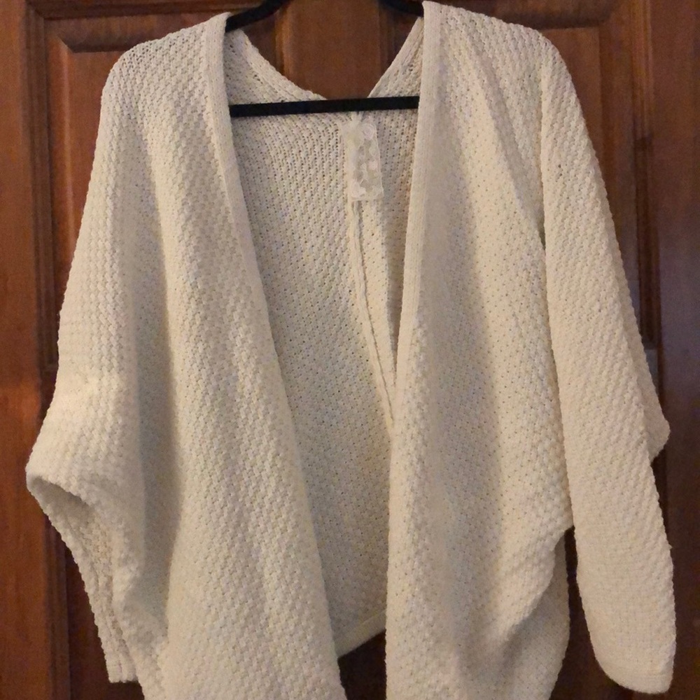 Altar’d State knit cardigan in off white size L
